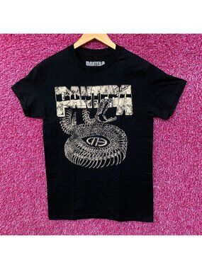 Pantera Cowboys From Hell Snake Skeleton Heavy Metal Graphic T-Shirt Small